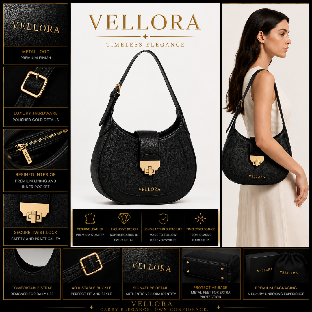Vellora Luna Crescent Bag