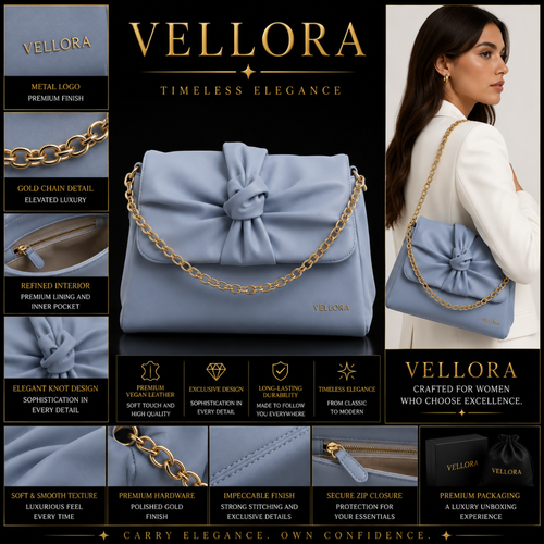 Vellora Aurora Knot Shoulder Bag